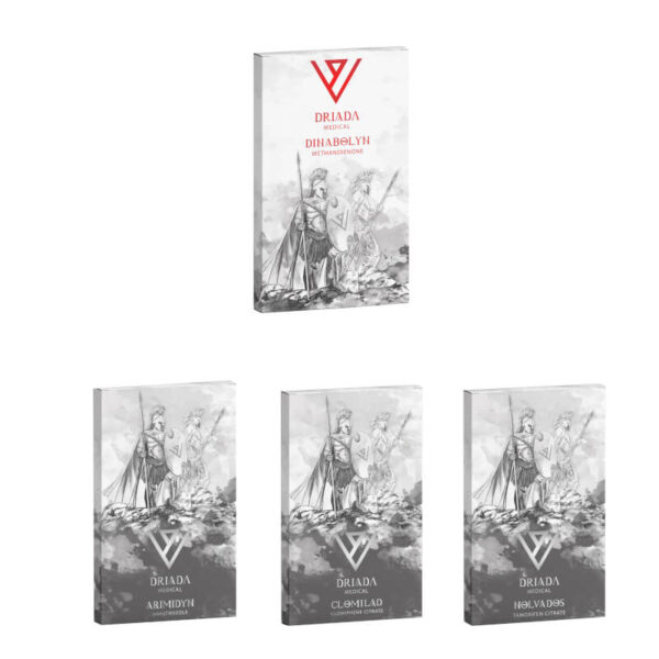 Mass Gain Pack (Oral) Dianabol + Protection + PCT (4 weeks) Driada Medical