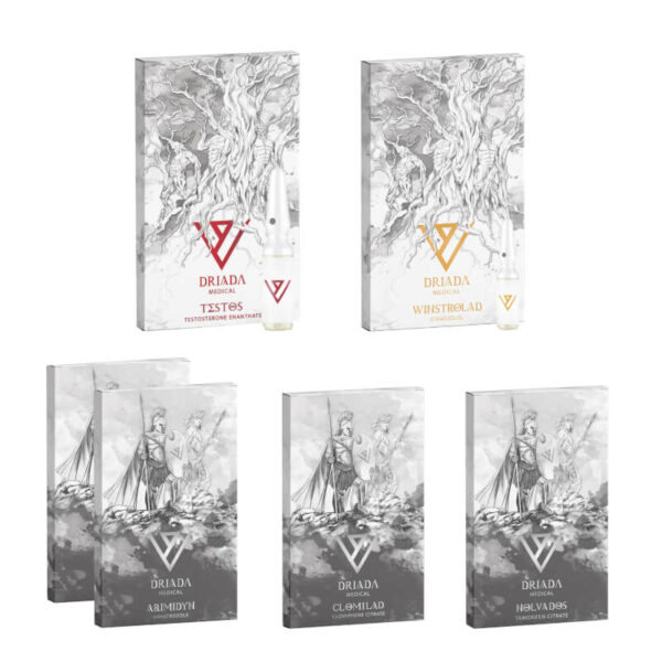 Dry mass gain pack LEVEL I INJECT ENANTHATE WINSTROL PROTECTION PCT 8 weeks Driada Medical