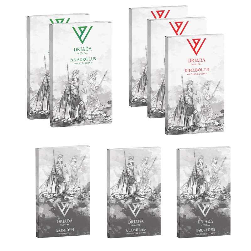 Ultimate Mass Gain Pack Dianabol + Anadrol Oral Steroids (8 weeks) Driada Medical