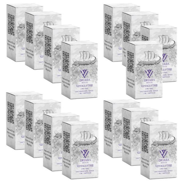 Driada Weight Loss Peptide Pack Semaglutide (6 months)