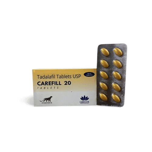 Carefill CT 20mg Tadalafil Tab USP 100 tabs Pharmacy EU