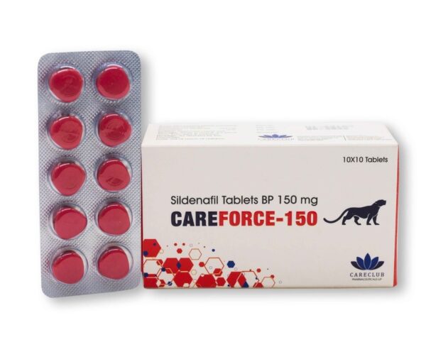 Careforce 150mg Sildenafil BP 100 tabs Pharmacy EU