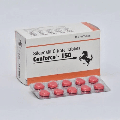 Cenforce 150mg Sildenafil Citrate 100 tabs Pharmacy EU