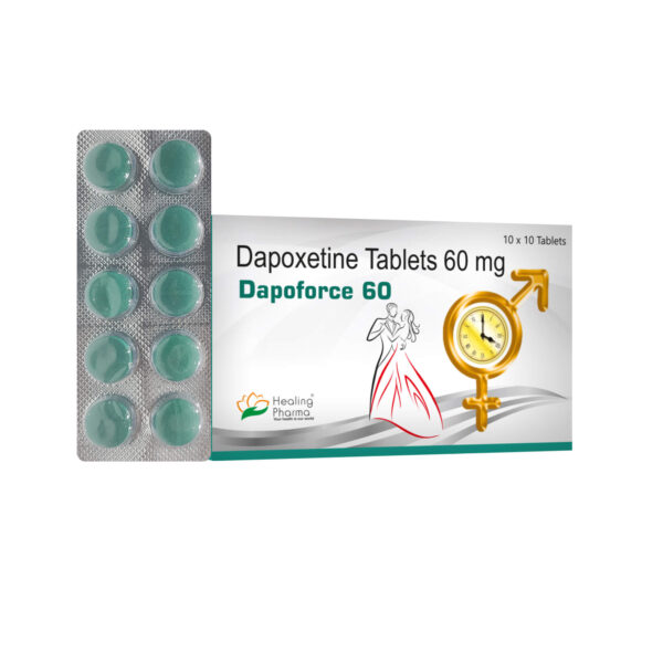 Dapoforce 60mg Dapoxetine 100 tabs Pharmacy EU