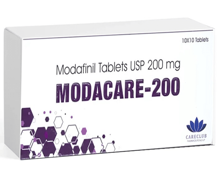 Modacare 200mg Modafinil Tab USP 100 tabs Pharmacy EU