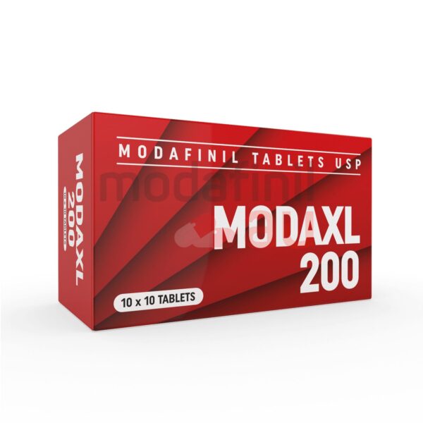 Modaxl 200mg Modafinil Tab USP 100 tabs Pharmacy EU