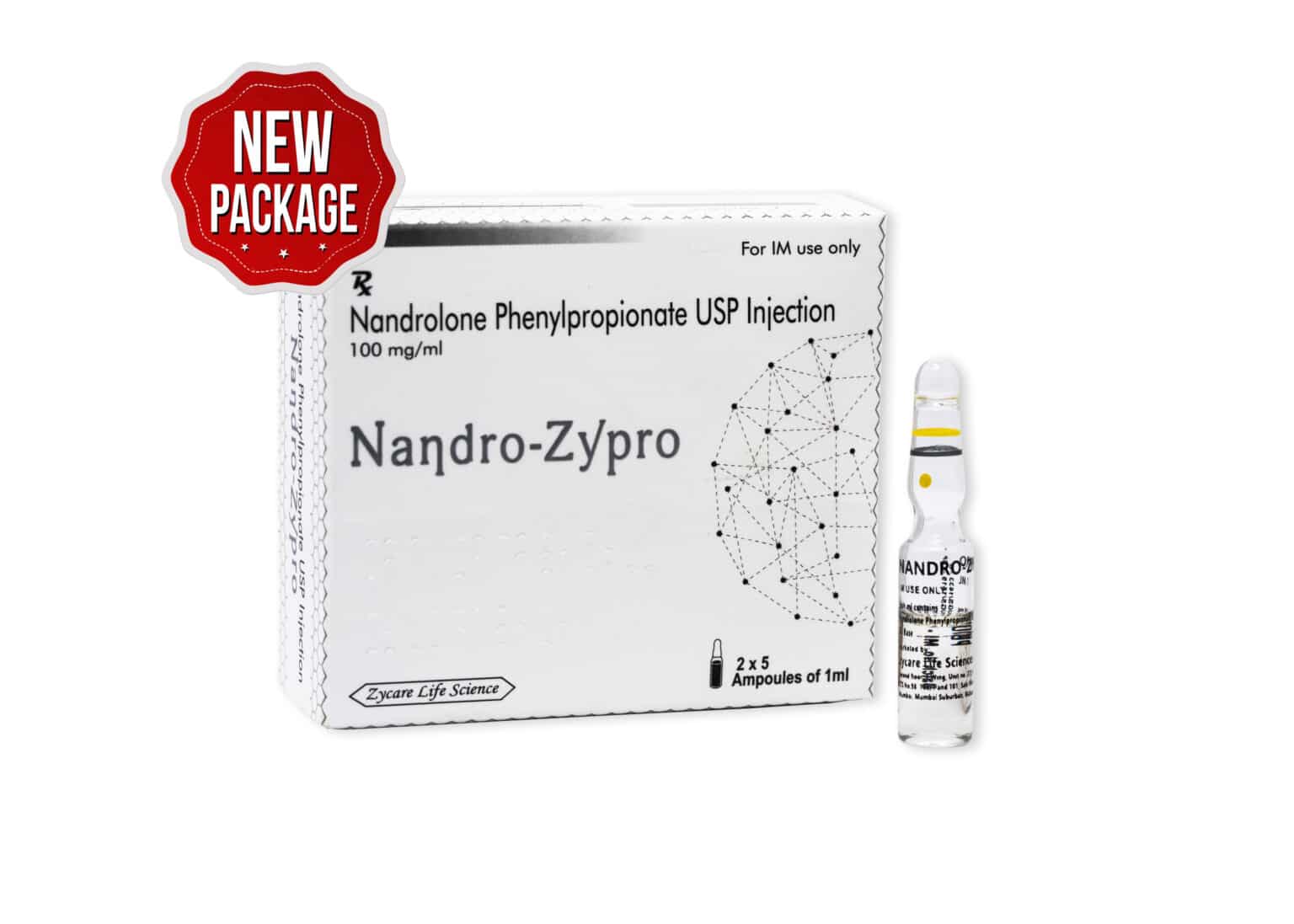NANDRO ZYPRO Nandrolone Phenylpropionate Inj. 100mg 1×10 1