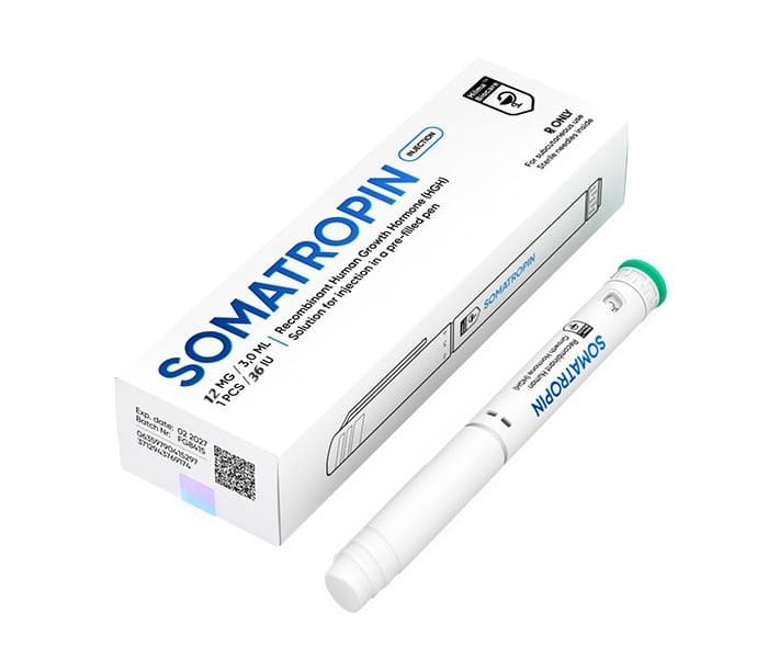 PEN HGH Somatropin Liquid 36iu 12mg 3ml HILMA