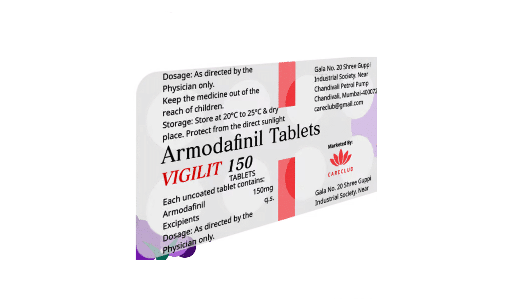 Vigilit 150mg Armodafinil 150 mg 100 tabs Pharmacy EU