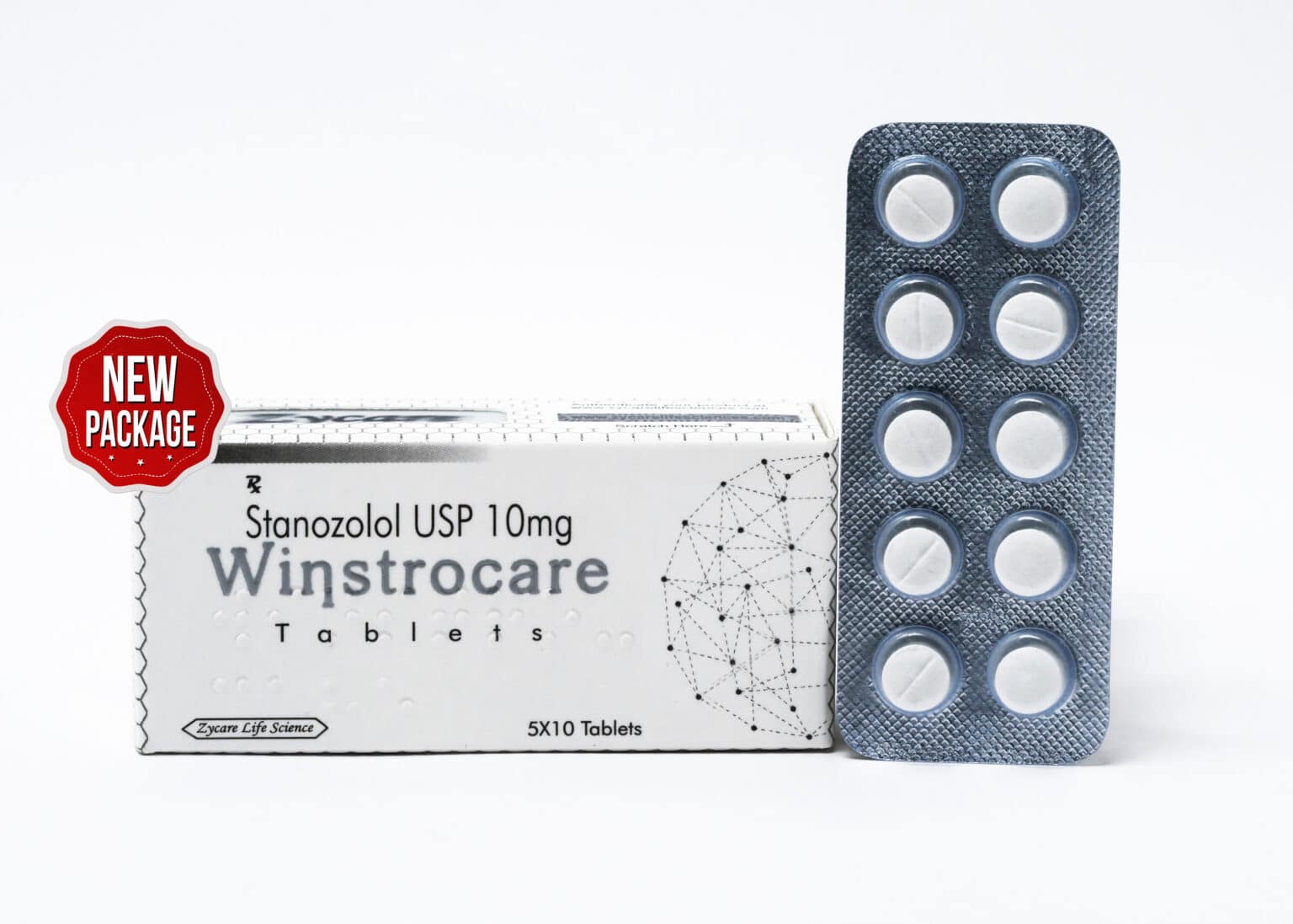 WINSTROCARE Stanozolol Tablets USP 10mg 5×10 1