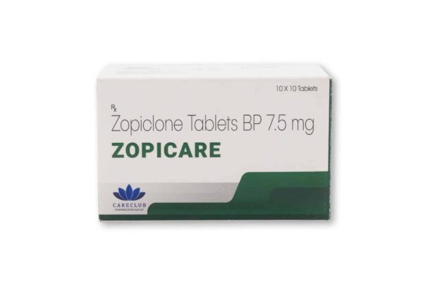 Zopicare 7.5mg Zopiclone 100 tabs Pharmacy EU
