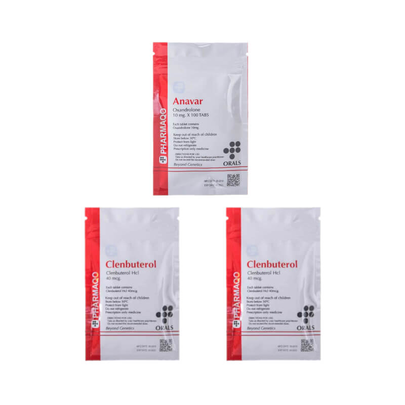 Advanced weight loss pack for women Anavar Clenbuterol 8 weeks Pharmaqo INT.
