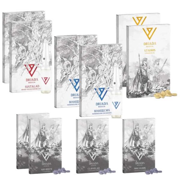 Lean mass pack ORAL INJECT 8 weeks Sustanon Deca Winstrol Driada Medical 2