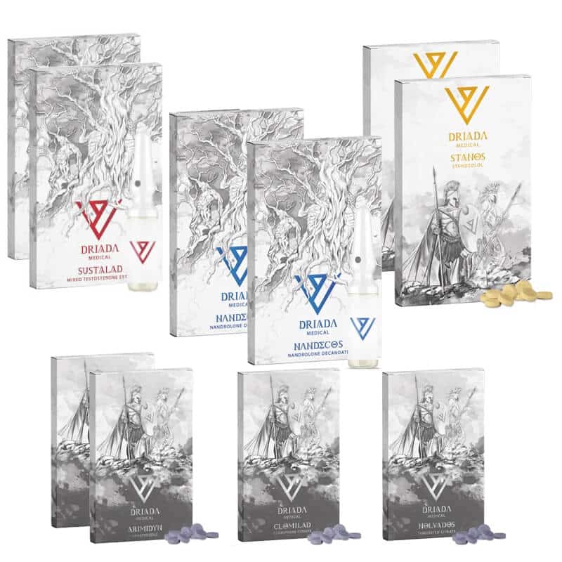 Lean mass pack ORAL INJECT 8 weeks Sustanon Deca Winstrol Driada Medical 2