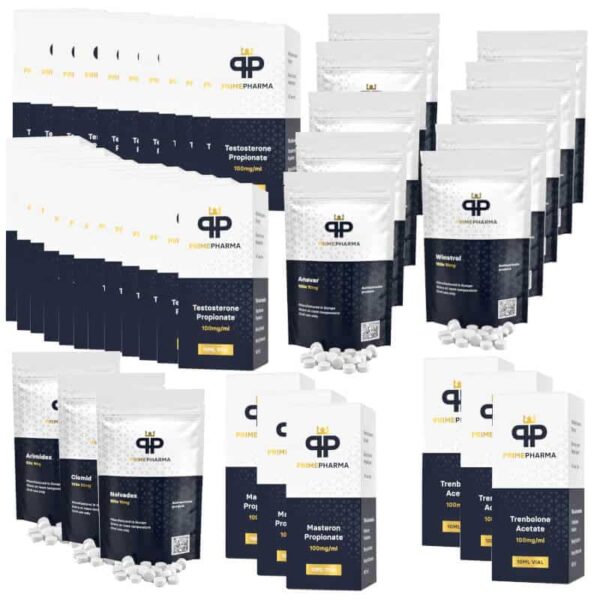 EXTREME LEAN MASS GAIN PACK Test P Tren A Mast P Anavar Winstrol Oral 16 weeks BONUS