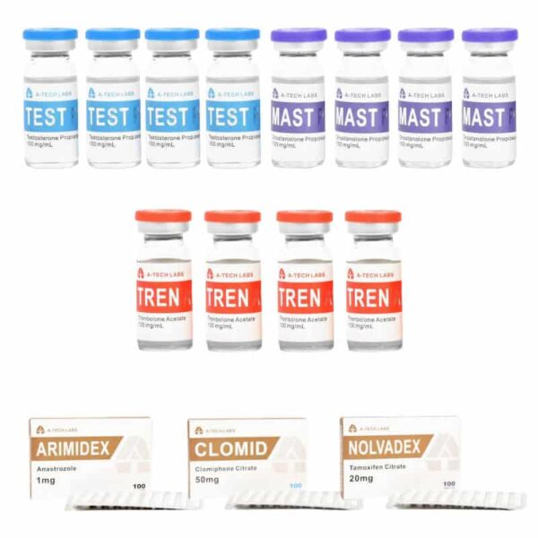 EXTREME DRY PACK Test P Tren A Mast P 10 weeks A TECH