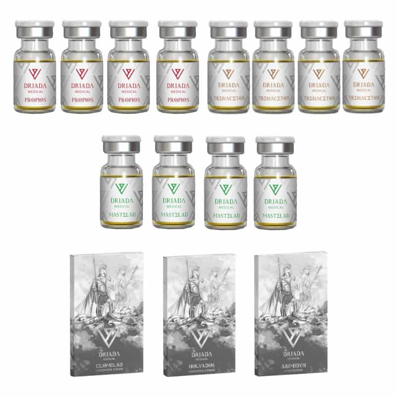 EXTREME DRY PACK Test P Tren A Mast P 10 weeks DRIADA