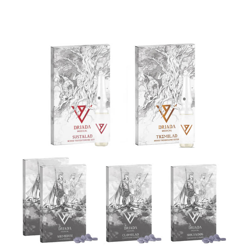 Pack lean mass 10 weeks Sustanon Tri Tren Driada Medical 1