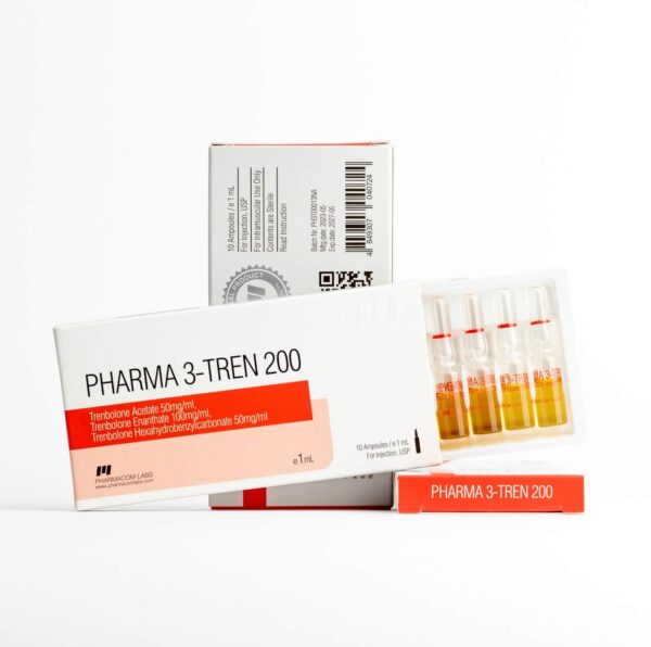 Pharma 3 TREN 200 Ampoules (10 x 1 ml x 200 mg) PHARMACOM