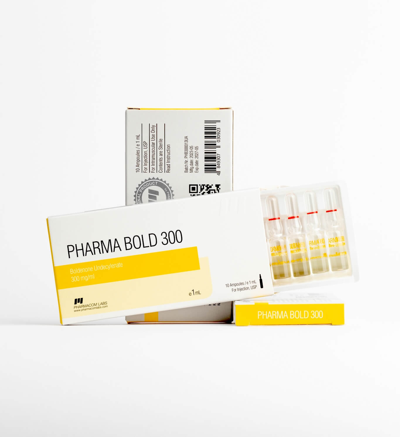 Pharmabold 300 Ampoules (10 x 1 ml x 300 mg) PHARMACOM