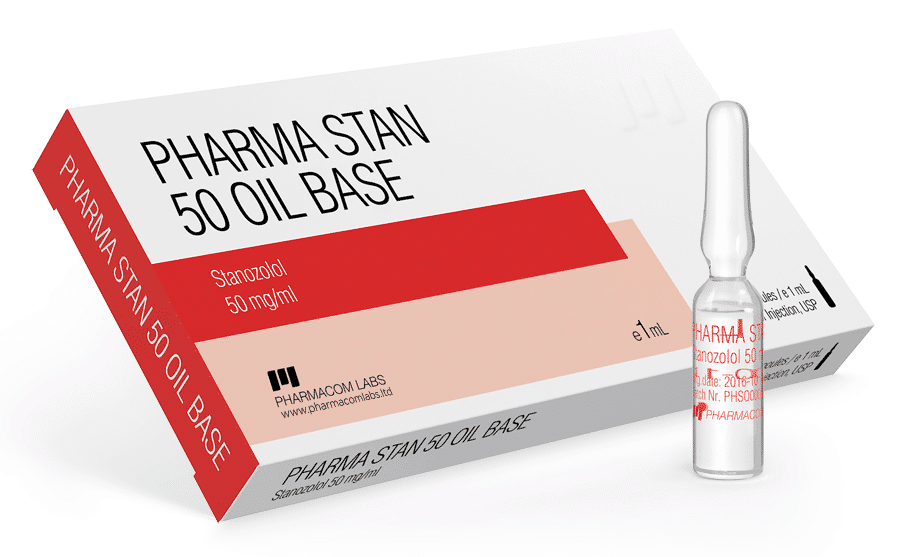 Pharmastan 50 Ampoules (10 x 1 ml x 50 mg) PHARMACOM