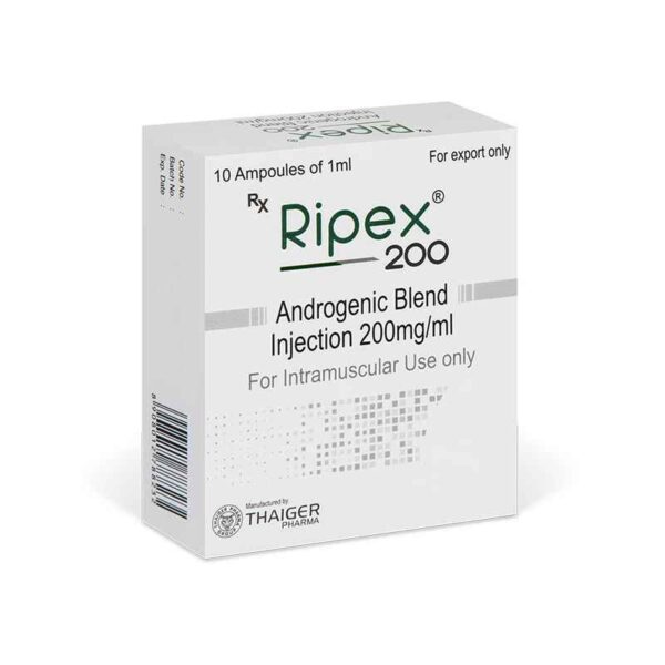 RIPEX 200 MG (ANDROGENIC BLEND) 10 AMPS THAIGER PHARMA