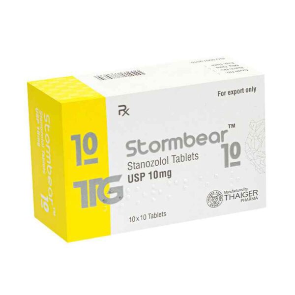 STORMBEAR 10 MG (STANOZOLOL) 100 TABS THAIGER PHARMA