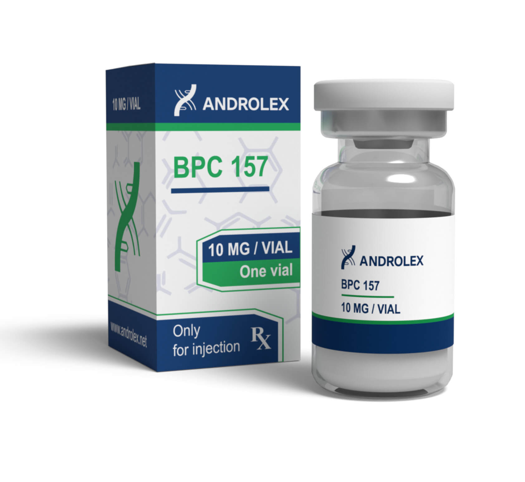 androlex BPC 157 10mg vial