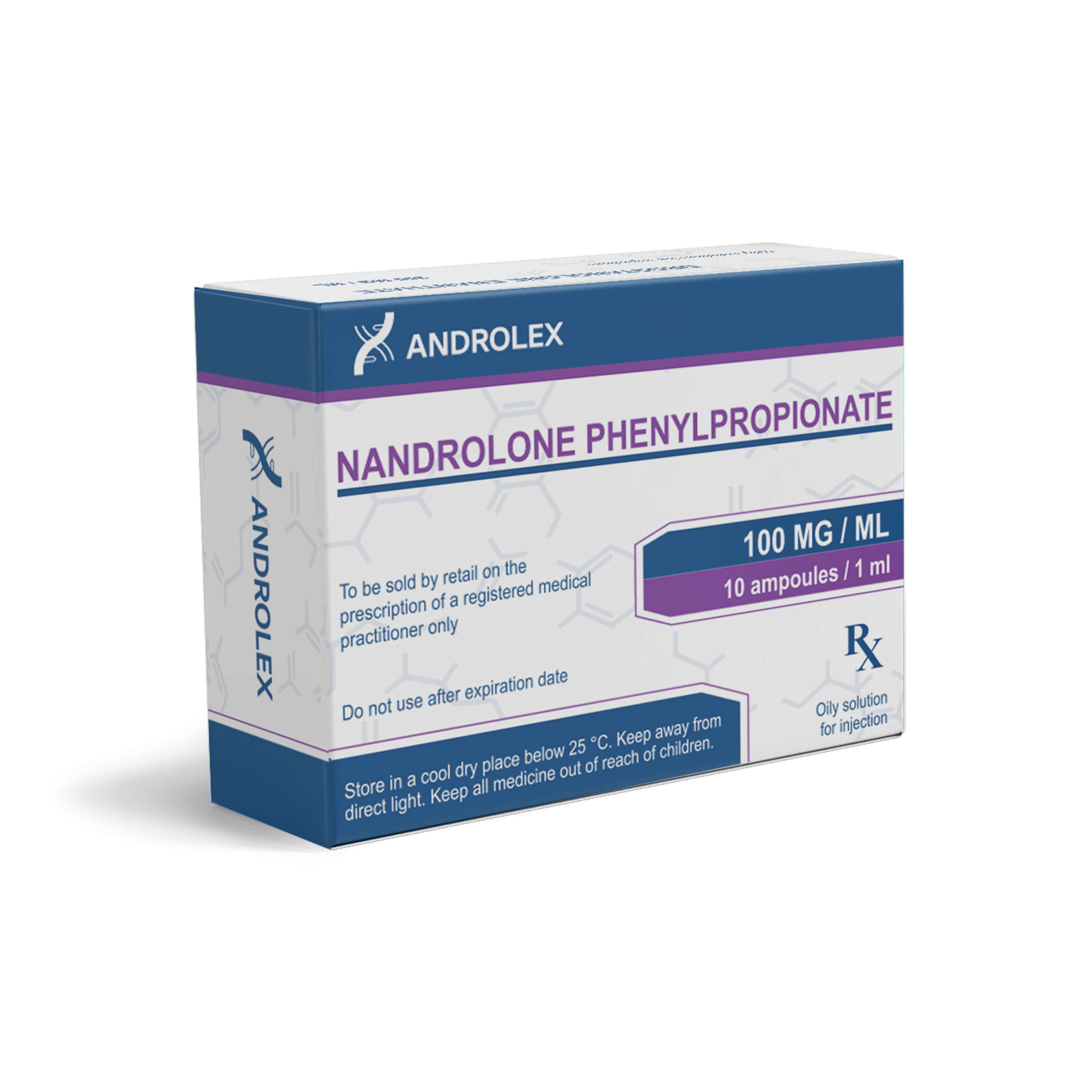 androlex ampoule box nandrolone phenylpropionate