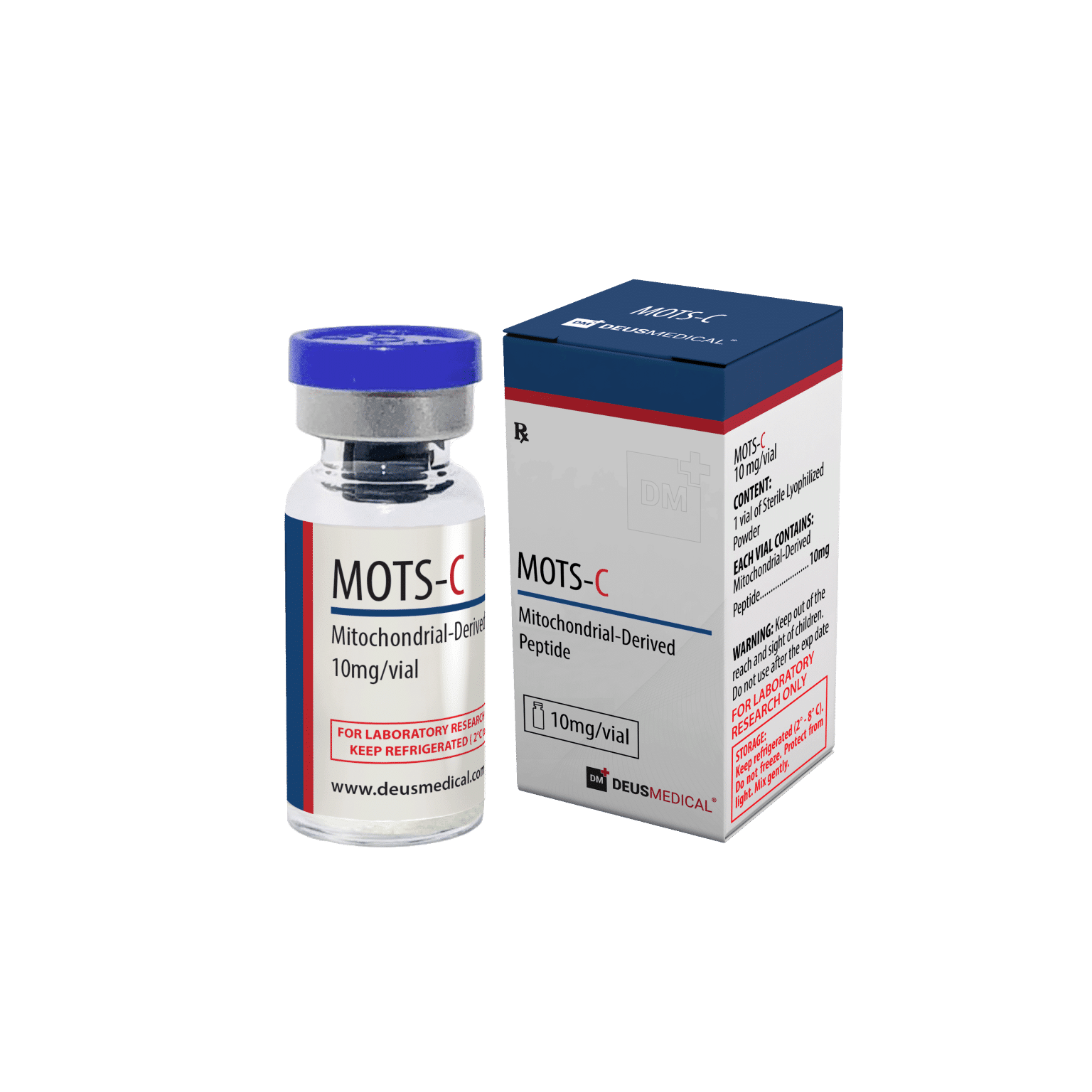 WORDS-C (Mitochondrial-Derived Peptide) - 10 mg/vial - DEUS-MEDICAL