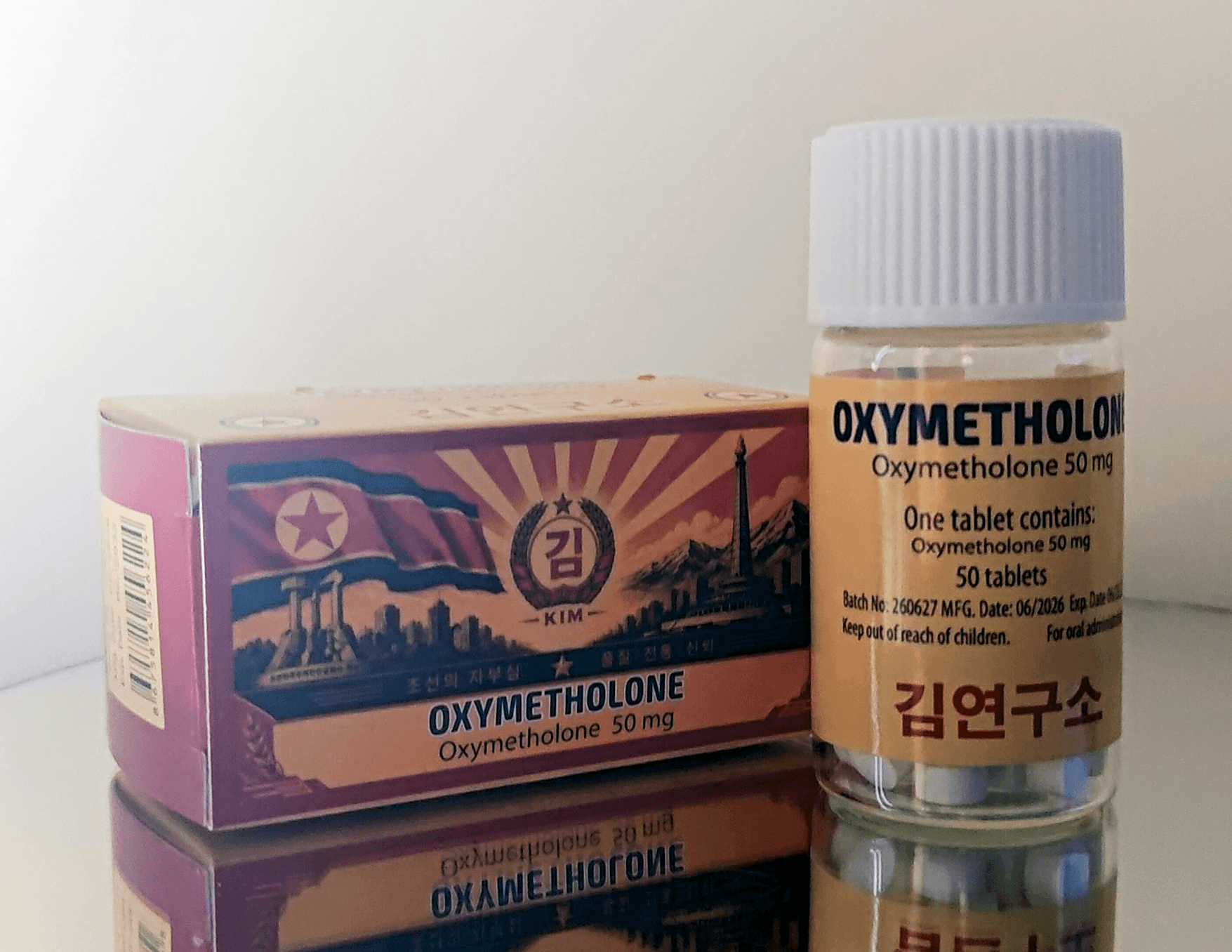 Oxymetholone 10mg x 100tabs - KIM-PHARMA