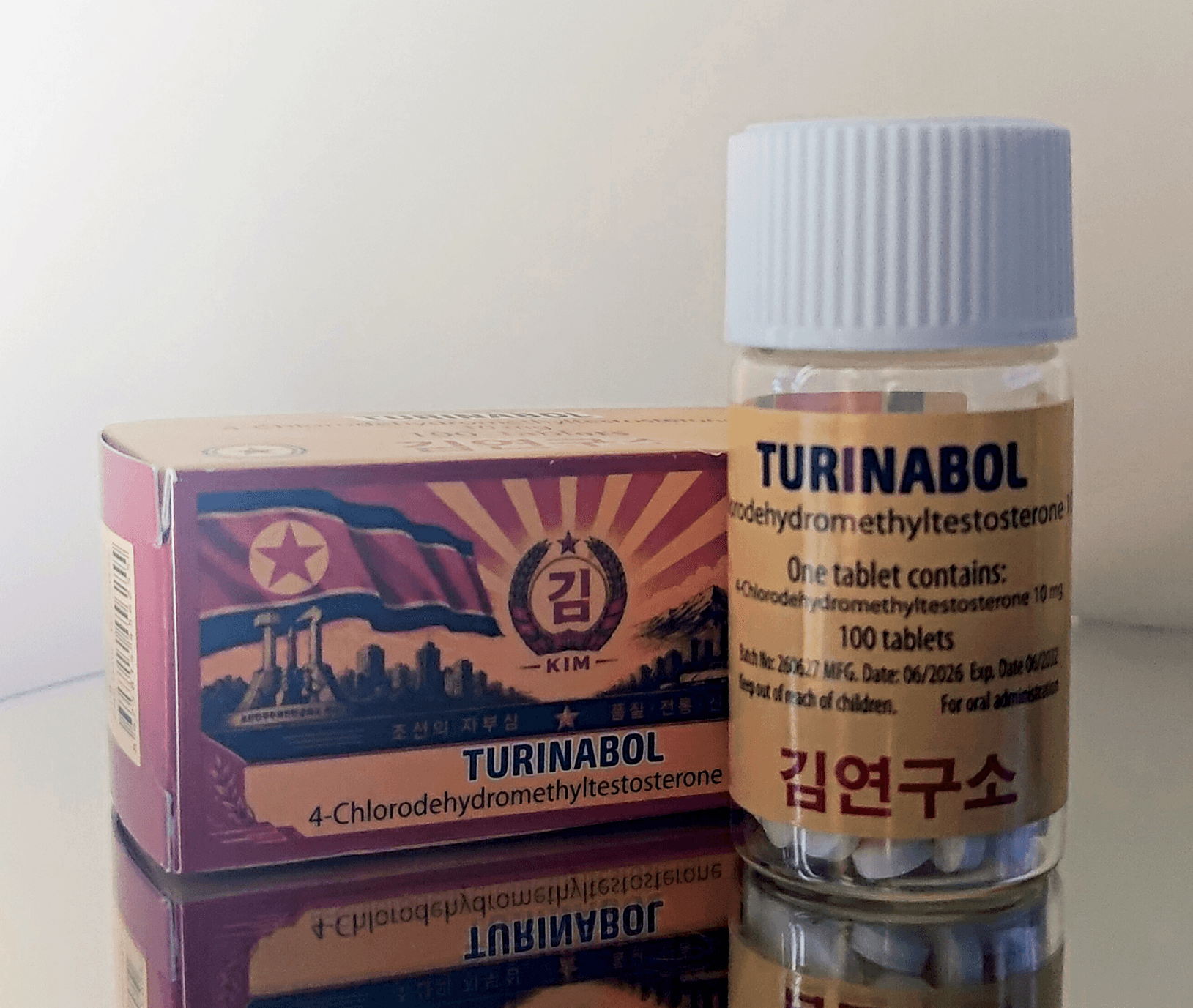Turinabol 10mg x 100tabs - KIM-PHARMA